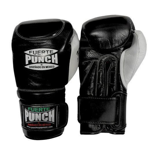Punch Mexican Fuerte 12oz Boxing Bag Gloves - Premium Training Gloves for Heavy Bag Workouts & MMA Training