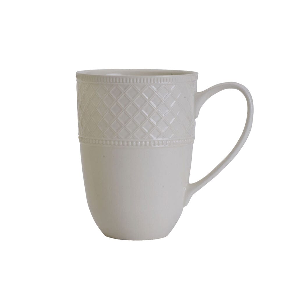 Premium Napa Countryside Set of 2 Tall Ceramic Coffee Mugs - 16oz Rustic Farmhouse Style Cups for Hot Beverages, Perfect for Morning Coffee, Tea, or Hot Chocolate at Home or Office