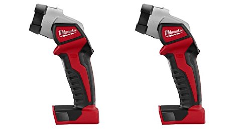 Milwaukee 2735-20 M18 LED Worklight 2-Pack - Bright Cordless Job Site Lighting for Construction, Automotive & Home Repair