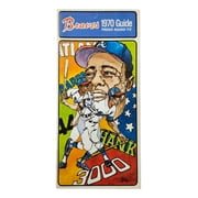1970 Atlanta Braves Media Guide - Vintage Baseball Collectible for Fans & Memorabilia Enthusiasts - Perfect for Display, Gifts & Sports History Collections