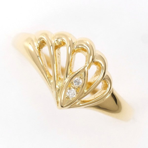 18K Yellow Gold Diamond Ring for Women - Elegant Solitaire Engagement & Wedding Band - Perfect for Proposals, Anniversaries, and Special Occasions