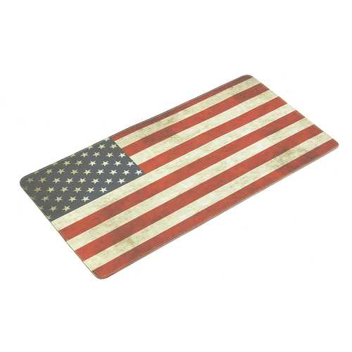 600x300x3mm American Flag Pattern Large Mouse Pad - Non-Slip Desk Mat for Laptop & Computer Gaming Office Work (USA Design)