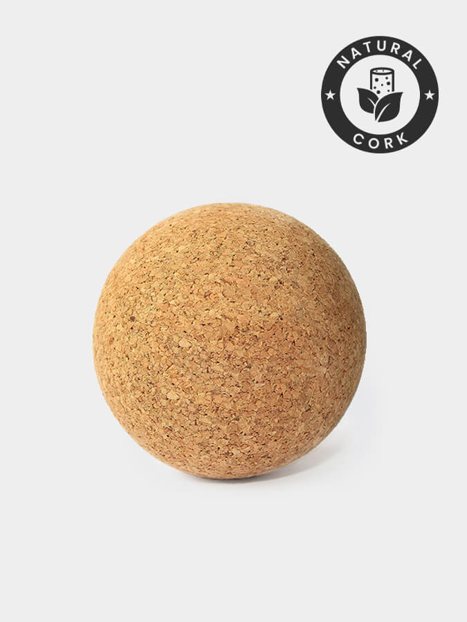 Premium Cork Massage Balls for Yoga, Myofascial Release & Trigger Point Therapy - Natural Eco-Friendly Yoga Accessories for Athletes & Physical Therapy
