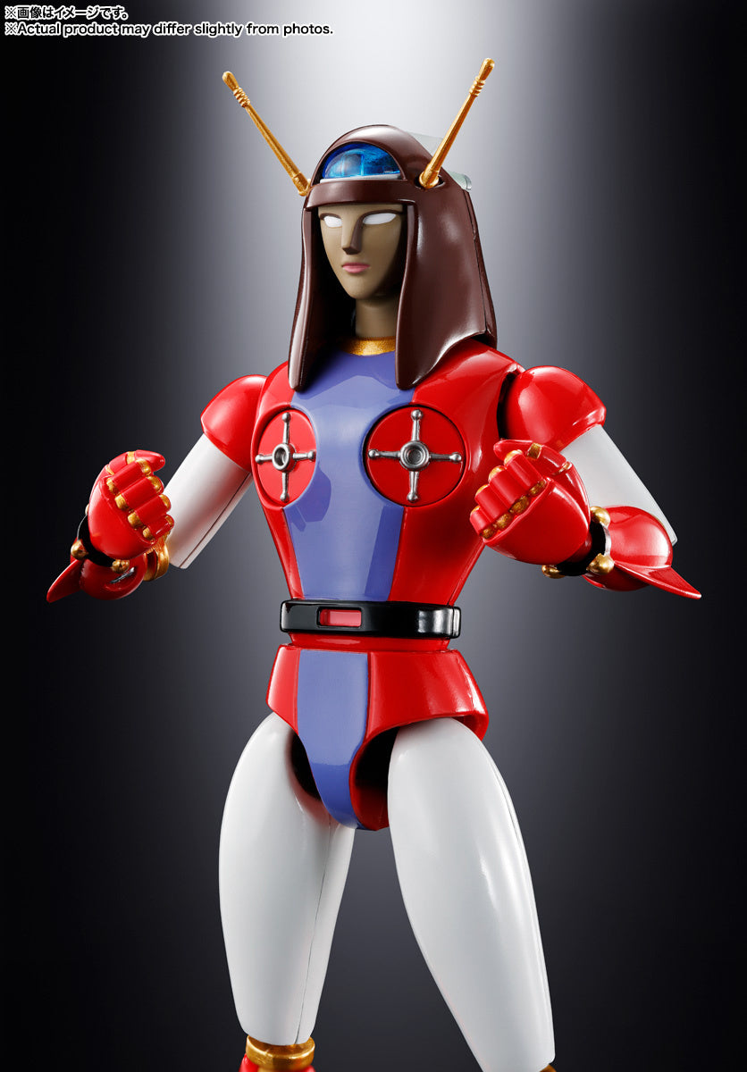 Bandai Soul of Chogokin GX-114 Janus & GX-12R Venus A Great Mazinger Action Figure Set - Premium Collectible Robot Toy for Anime Fans & Display