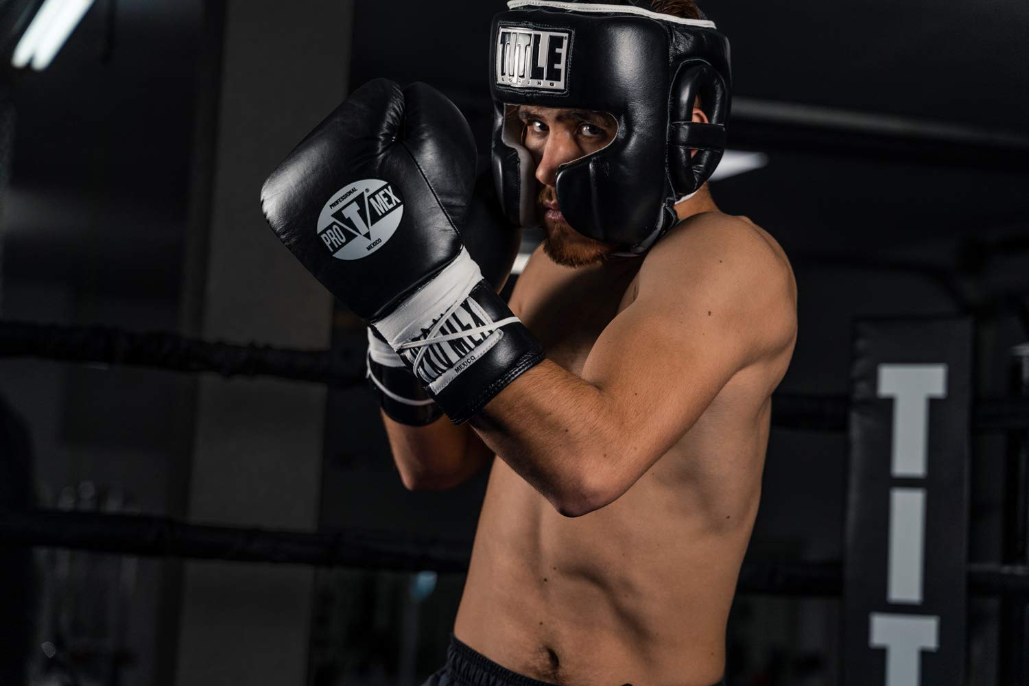 Premium Leather Sparring Headgear for Boxing, MMA & Muay Thai - Protective Training Gear for Fighters & Martial Artists - Ideal for Sparring Sessions, Gym Training & Competition Prep