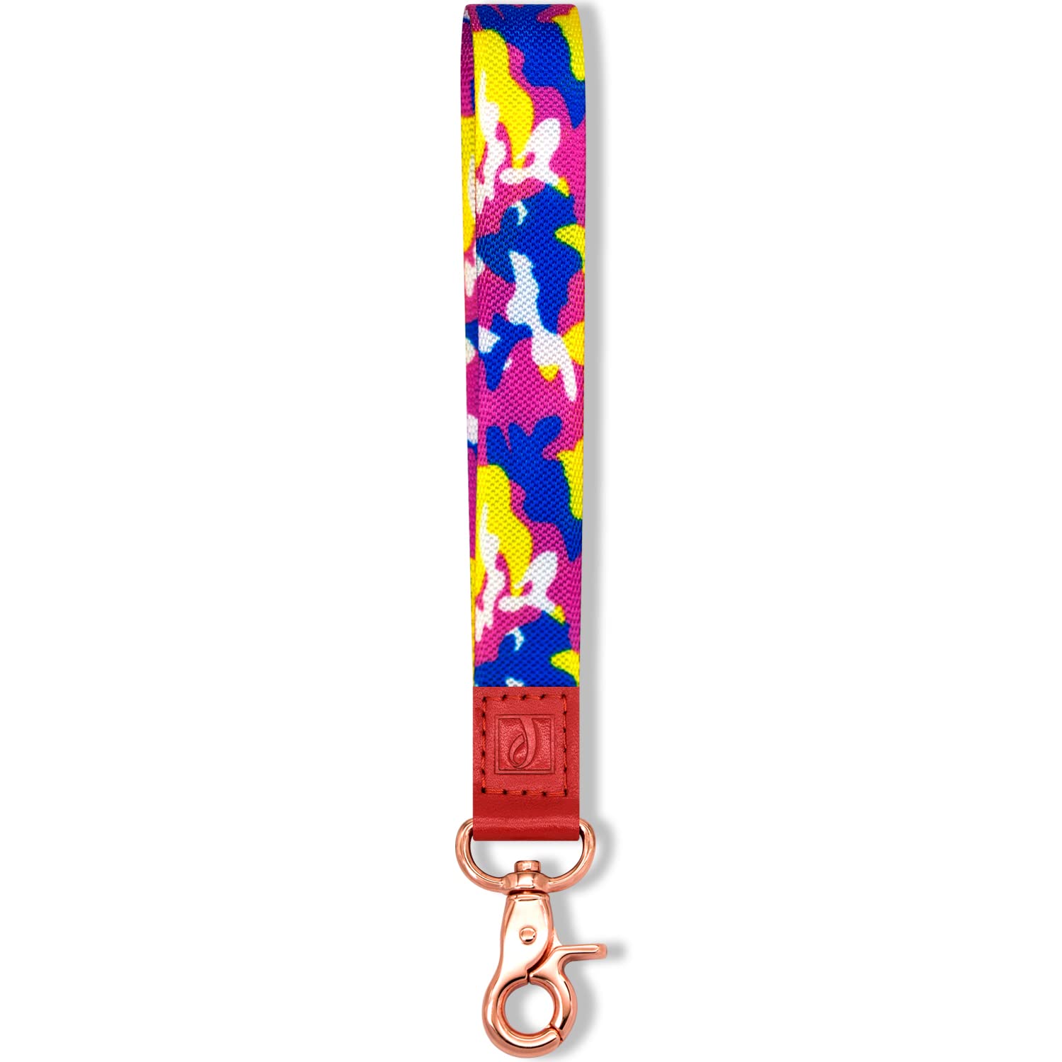 Wrist Lanyard Keychain for Keys & ID Badges - Adjustable Keychain Wristlet for Men & Women - Durable Wrist Strap for Keys, ID Holders & Access Cards - Perfect for Office, Gym, Travel & Everyday Use