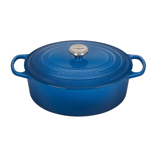 Le Creuset 6.75 Quart Oval Dutch Oven - Enameled Cast Iron Cookware for Braising, Roasting & Baking - Perfect for Family Dinners, Soups & Casseroles