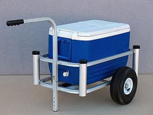 Angler's Fish N Mate 600 Lil Mate Economy Fishing Cart - Lightweight Portable Fishing Gear Cart for Beach, Pier & Boat Fishing Accessories