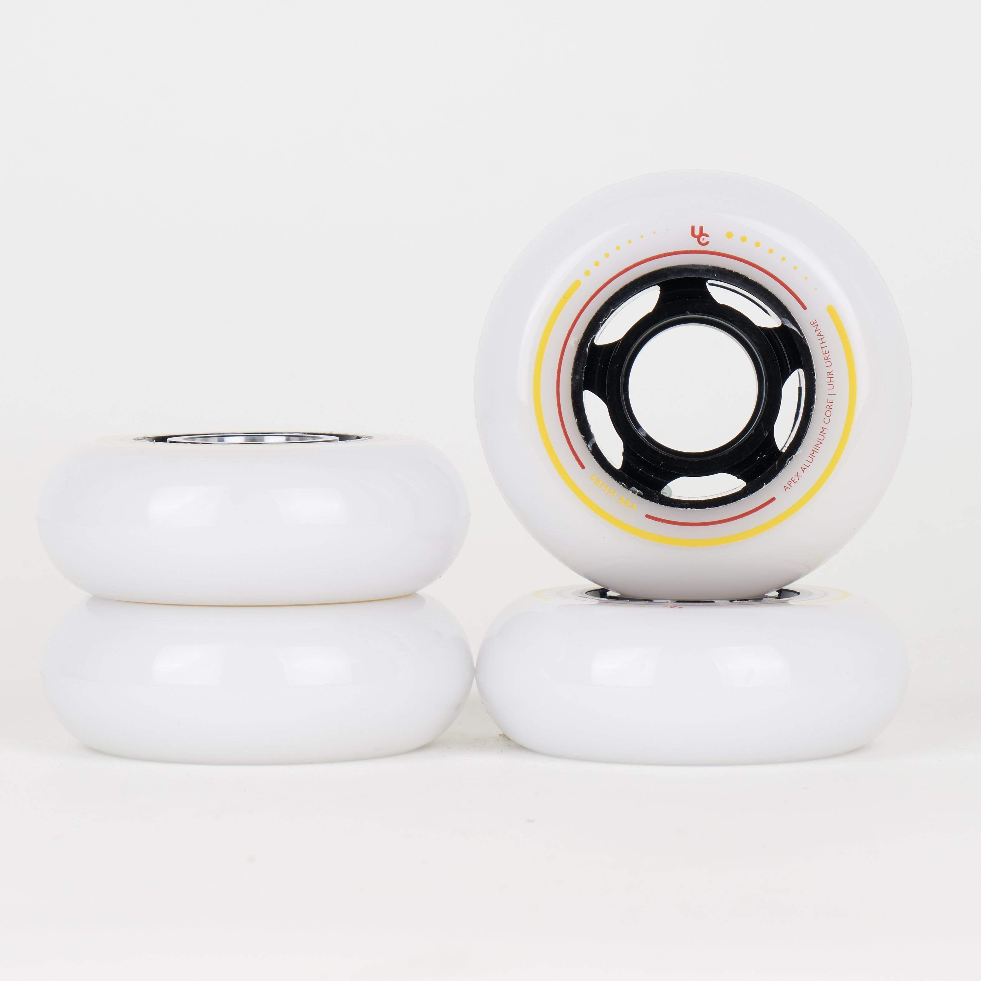 Undercover Apex Aluminum Core Wheels 68mm 88a - High-Performance Skateboard Wheels for Smooth Rides on Streets and Parks