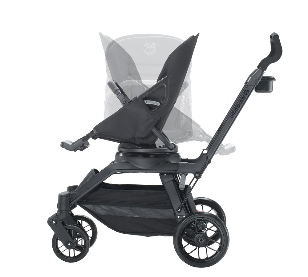 Orbit Baby G3 Stroller Seat Replacement - Black | Premium Infant Carriage Accessory for Comfort & Safety | Perfect for Urban Travel, Shopping & Family Outings