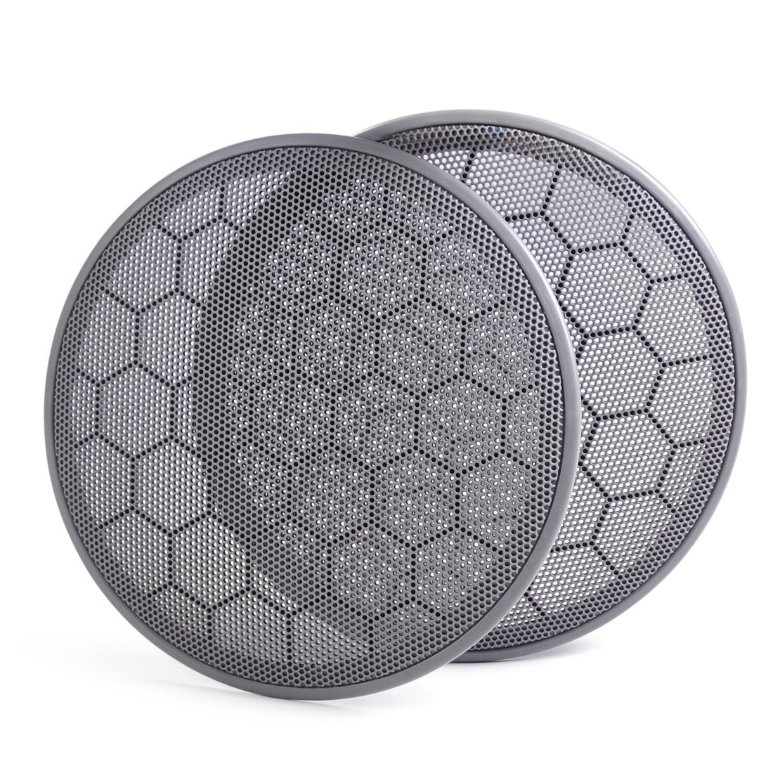 VW Passat B5 Jetta MK4 Golf GTI 1999-2005 OEM Style Gray Replacement Door Speaker Cover Grill - High Quality Car Audio Accessory for Improved Sound | Perfect for Car Audio Upgrades, DIY Installations & Sound System Enhancement | Ideal for Road Trips, Daily Commutes & Music Lovers