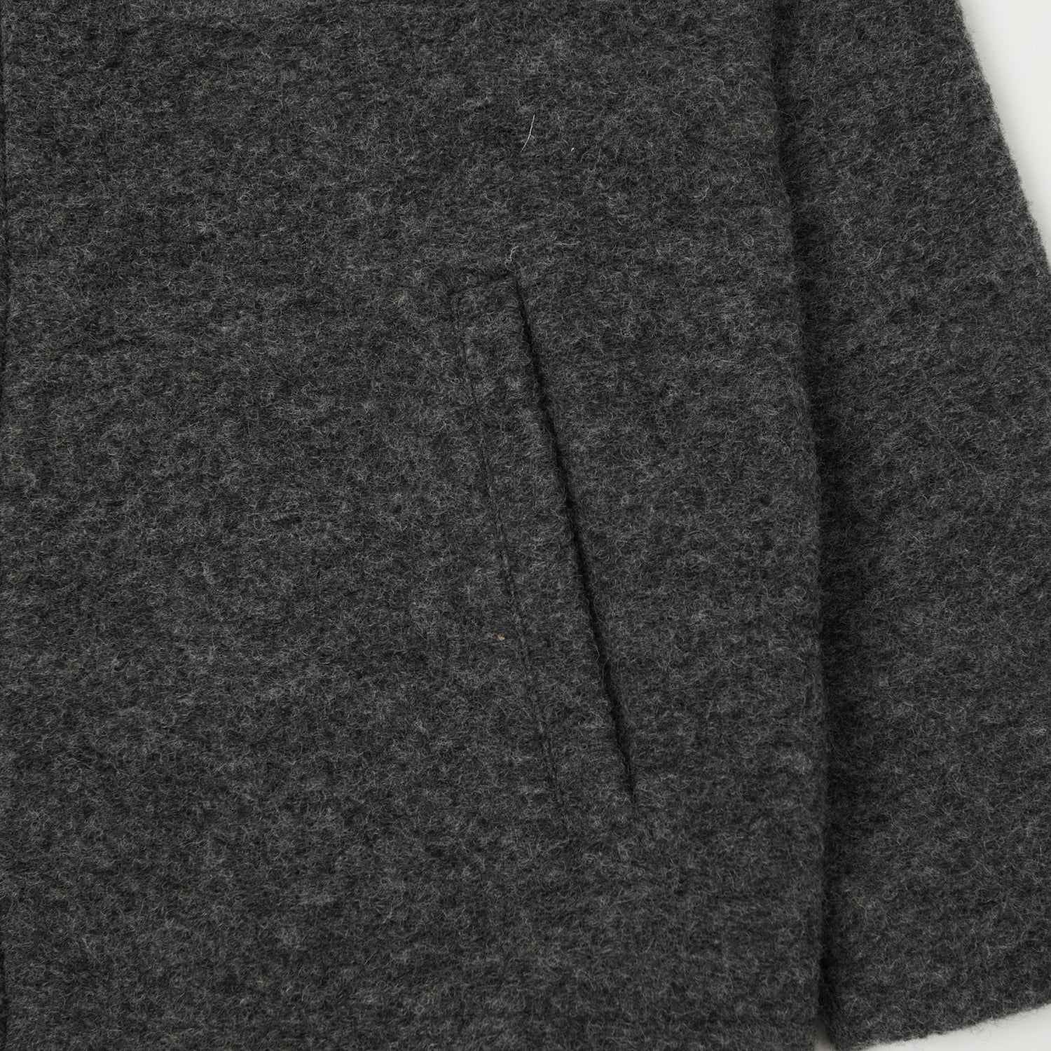 Hartford 'Duane' Men's Knitted Wool Jacket - Charcoal Gray | Warm Winter Coat for Outdoor Activities & Casual Wear