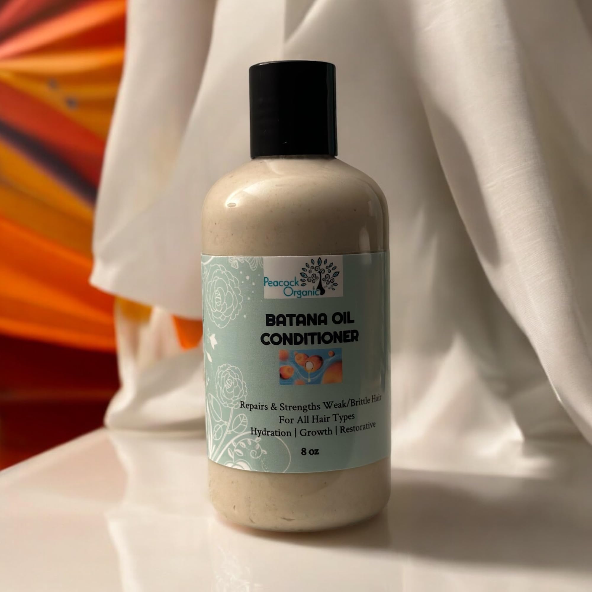 Batana Oil Shampoo and Conditioner Set for Hair Growth - 8oz Natural Hair Care with Scalp Nourishment for Thicker, Shinier Hair - Perfect for Dry, Damaged Hair & Daily Hair Care Routine