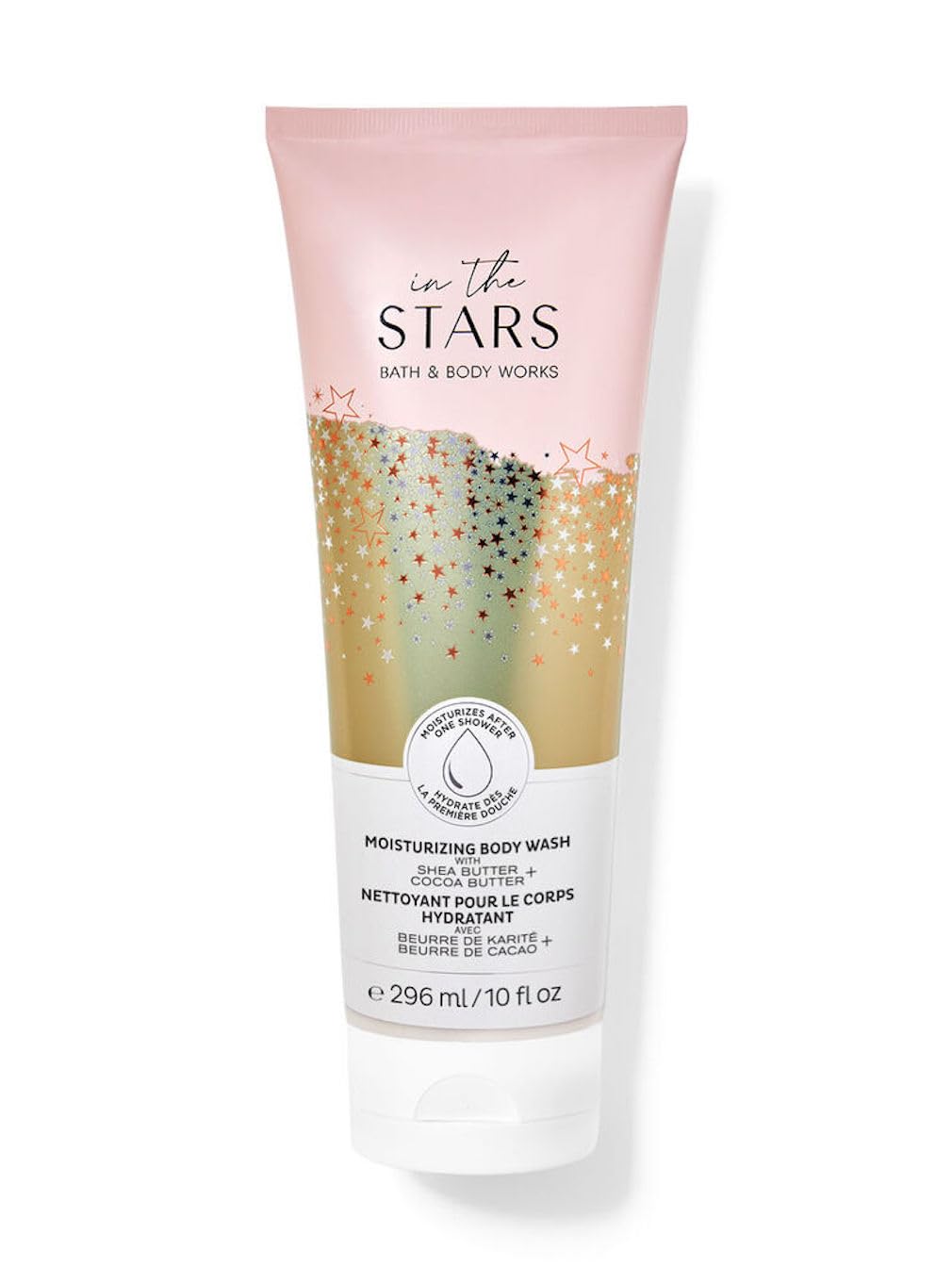 Bath and Body Works In The Stars Moisturizing Body Wash - 10 oz | Hydrating Shower Gel with Starfruit & Sandalwood | Perfect for Daily Shower & Relaxing Spa Nights