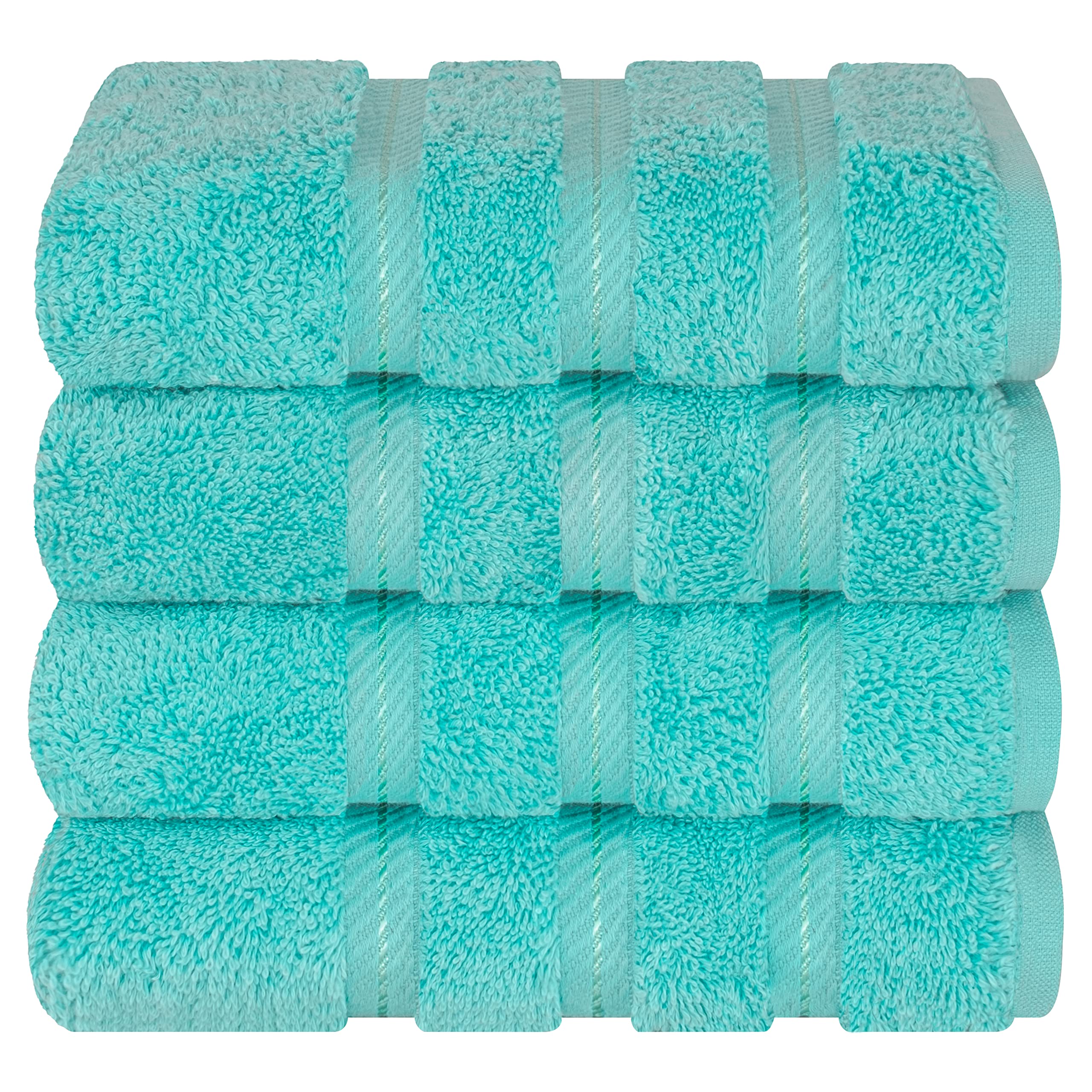 Premium 6-Piece Soft Linen Towel Set with 4 Bath & 4 Hand Towels - Luxury Bathroom Essentials for Spa, Hotel & Home Use