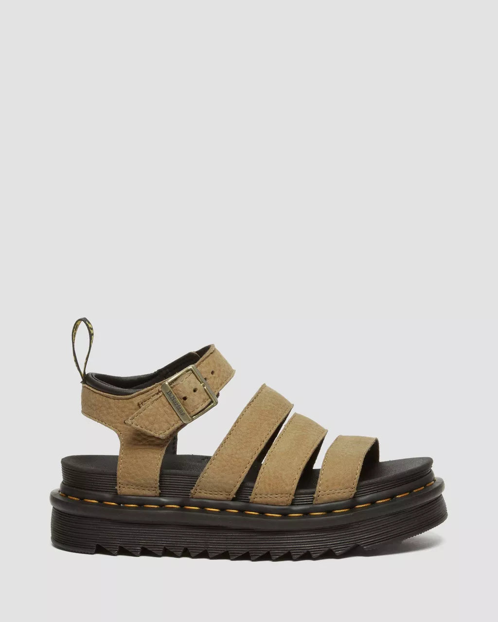 Blaire Women's Tumbled Nubuck Leather Sandals - Comfortable Casual Slide Sandals for Summer, Beach, and Vacation Wear