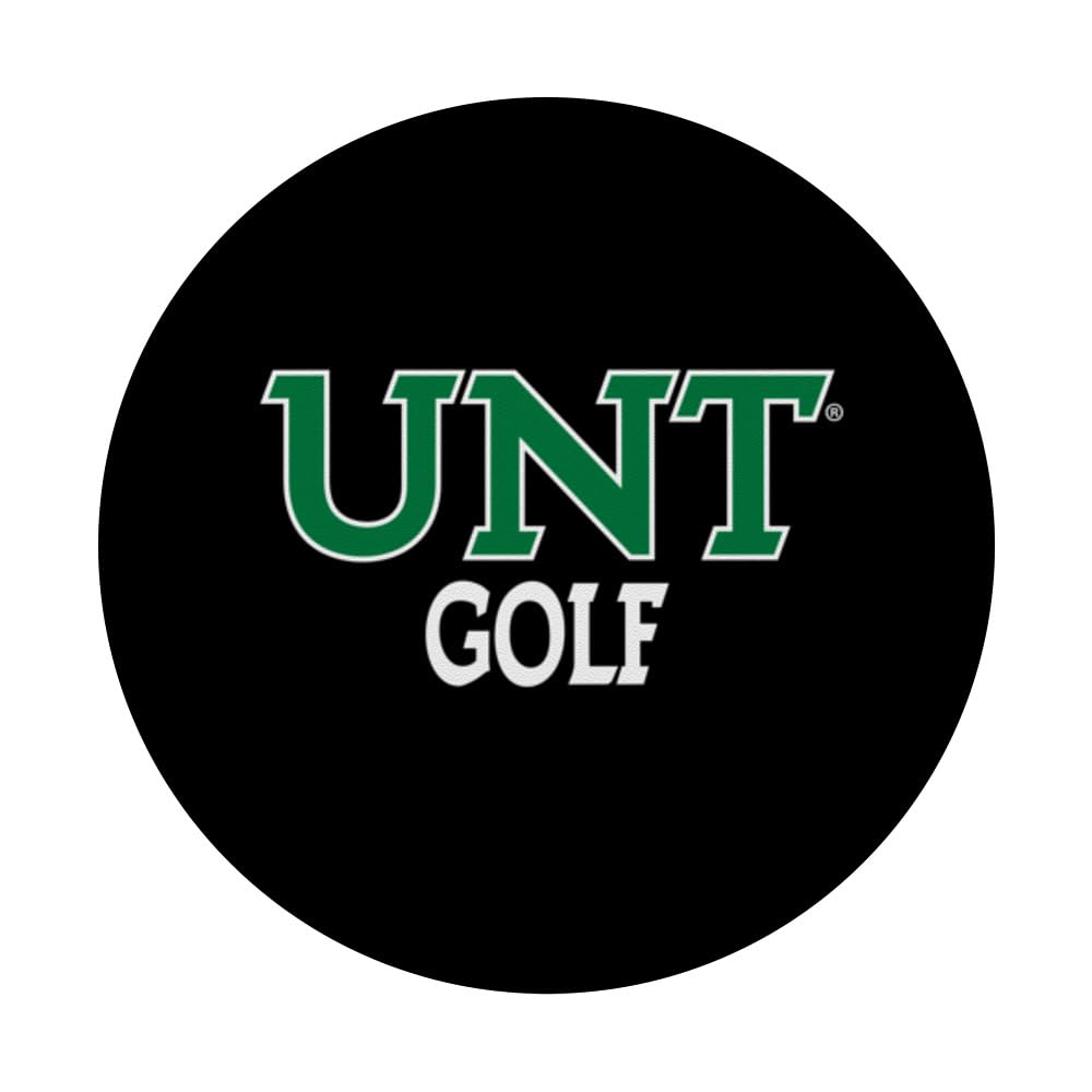 University of North Texas Golf Apparel & Fan Gear - Custom Sports PopSockets with Adhesive PopGrip - Perfect for Game Days, Golf Outings & School Spirit Accessories