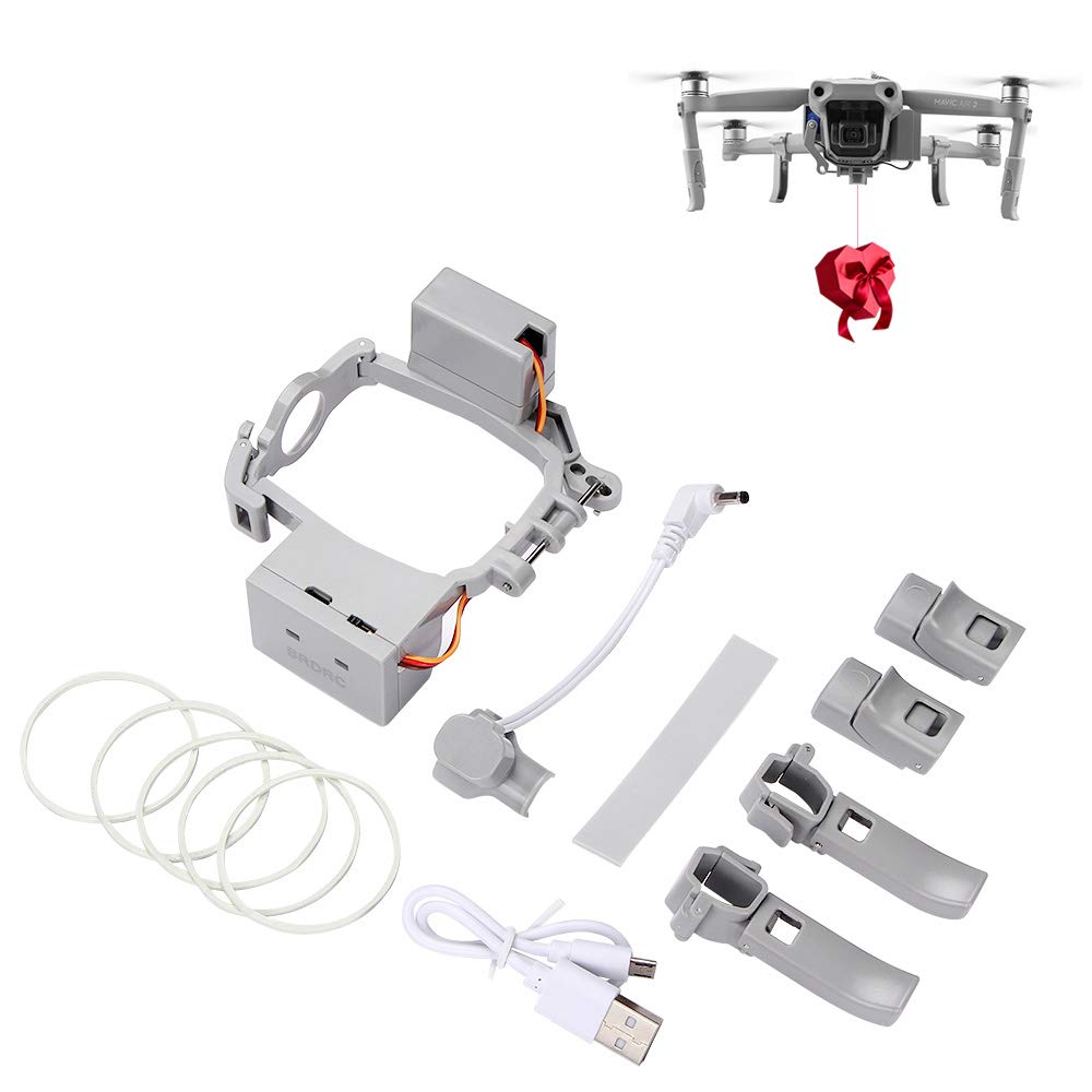 DJI Mavic Air 2/ Air 2S Payload Delivery Device - Drone Fishing Line Release & Airdrop Accessory for Outdoor Adventures, Hunting & Emergency Drops