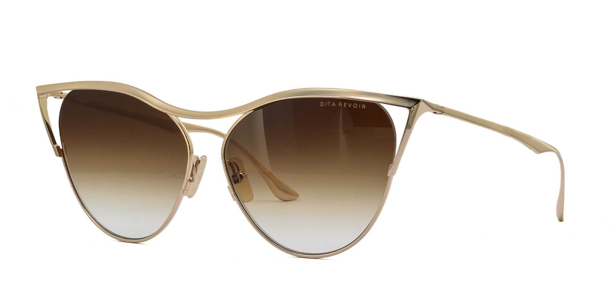 Dita Revoir DTS509 Sunglasses - Polarized UV Protection Aviator Style for Men & Women - Perfect for Driving, Travel, and Outdoor Adventures