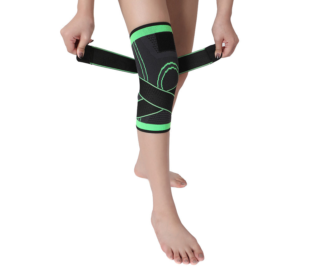 TARRAMARRA® 3D Weaving Knee Brace Support - Breathable & Adjustable for Pain Relief - Perfect for Running, Hiking & Sports Recovery (1 Pair)