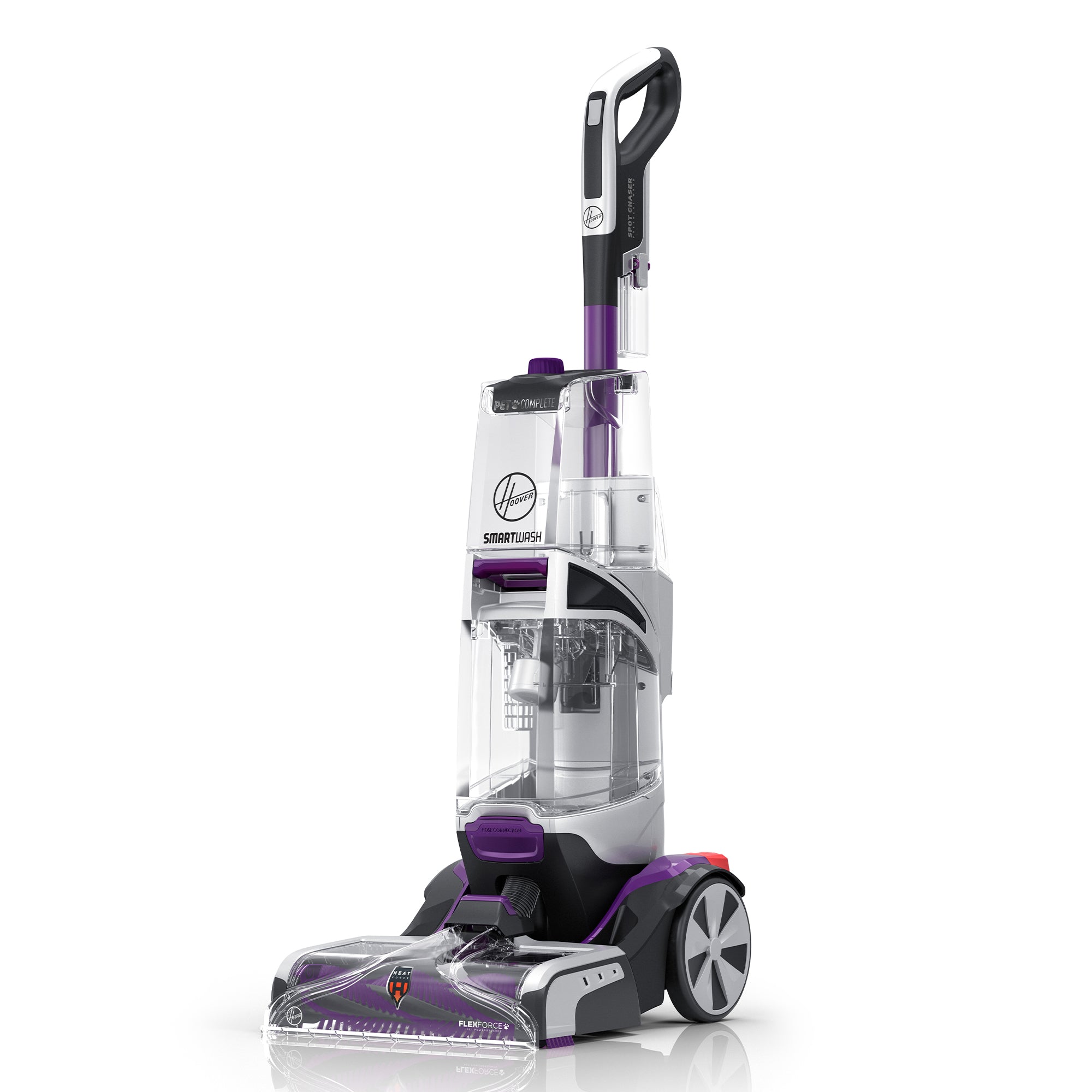 SmartWash PET Complete Automatic Carpet Cleaner for Dogs & Cats - Self-Cleaning Pet Hair Remover with Deep Stain Removal - Perfect for Home, Office, and Pet Grooming Salons