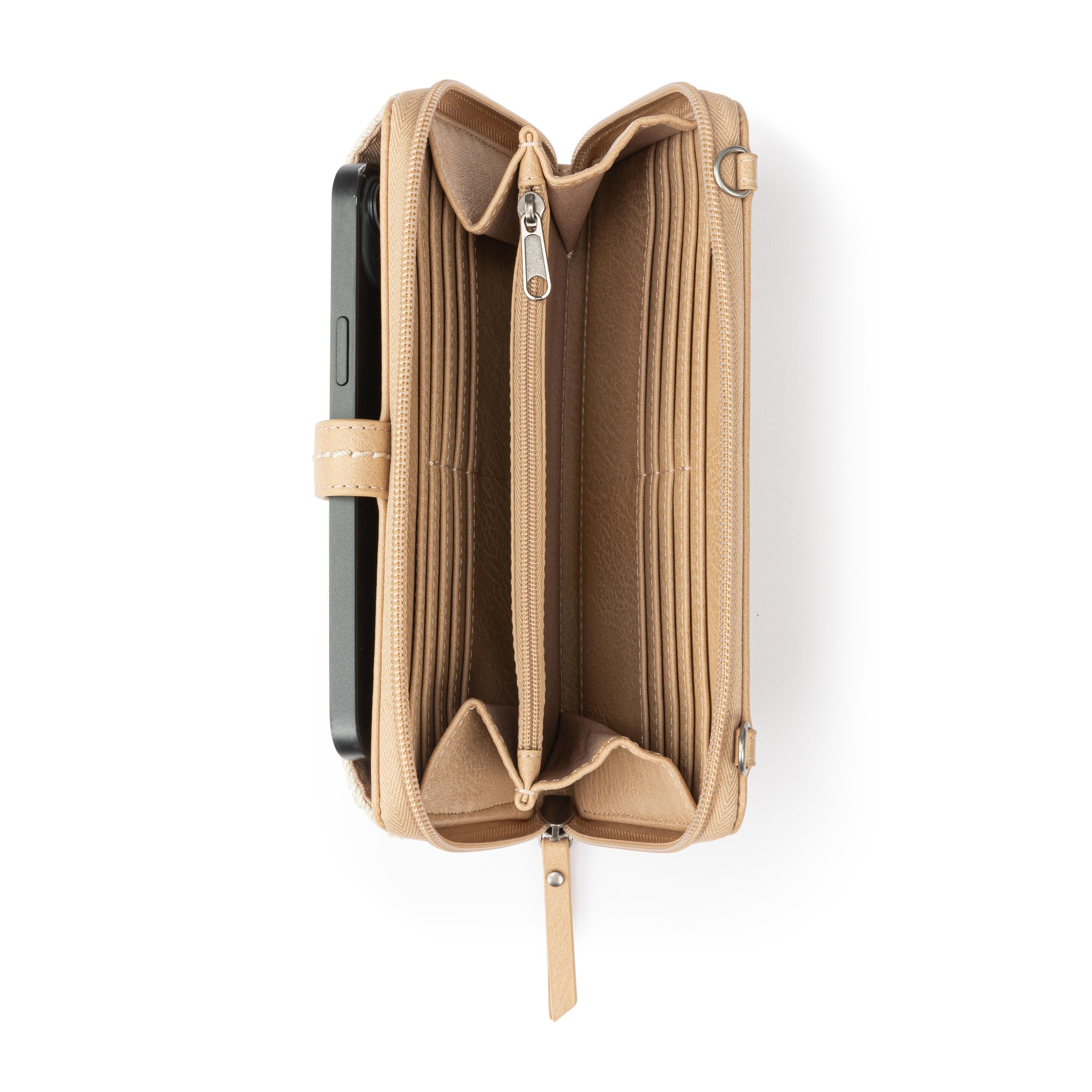 Iris Large Smartphone Crossbody Bag - Stylish & Secure Phone Pouch for Women - Perfect for Travel, Shopping, and Everyday Use