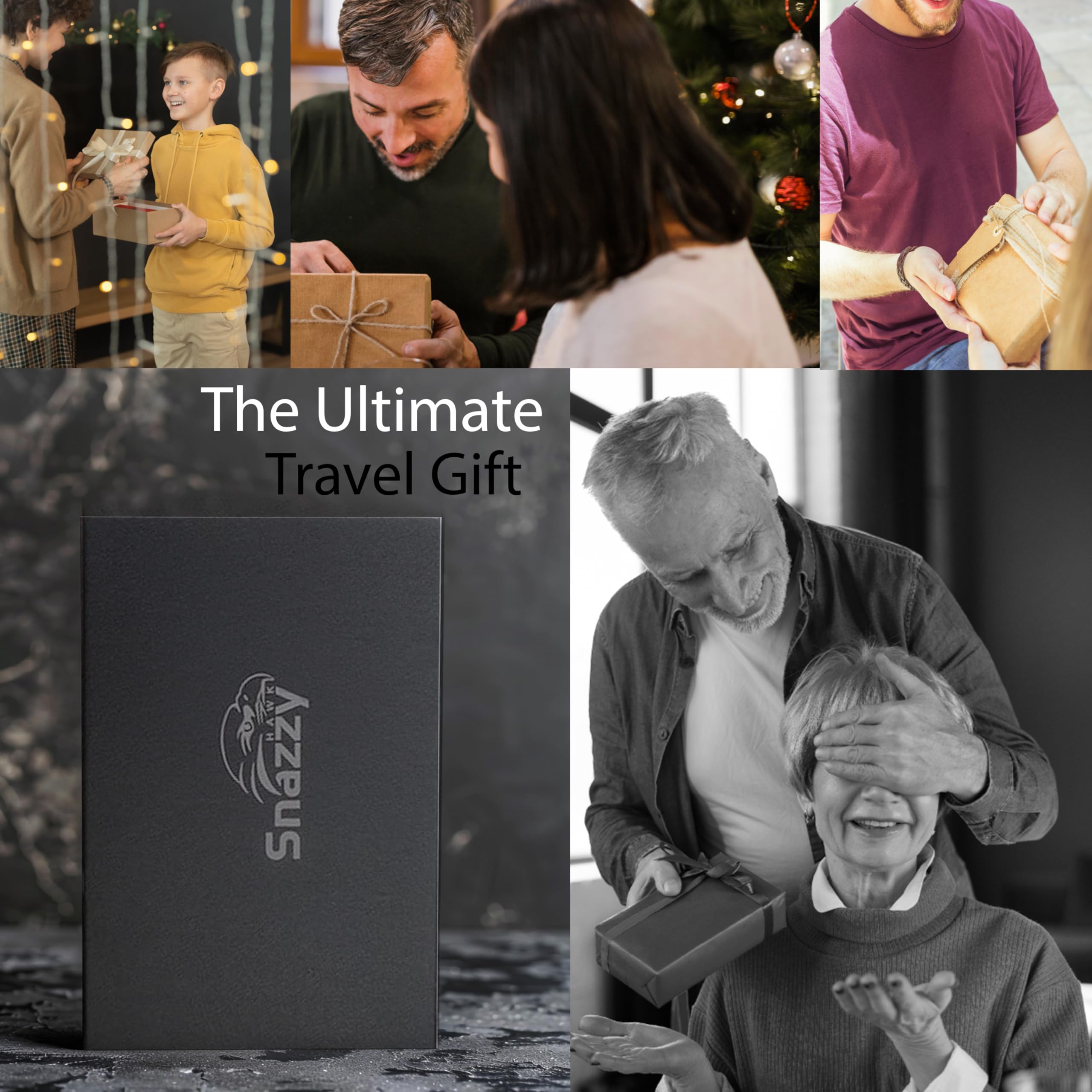 RFID Blocking Travel Wallet Passport Holder with Zipper - Secure Organizer for Credit Cards, IDs & Travel Documents - Anti-Theft Essentials for Men & Women | Perfect for Airports, Vacations & Business Trips