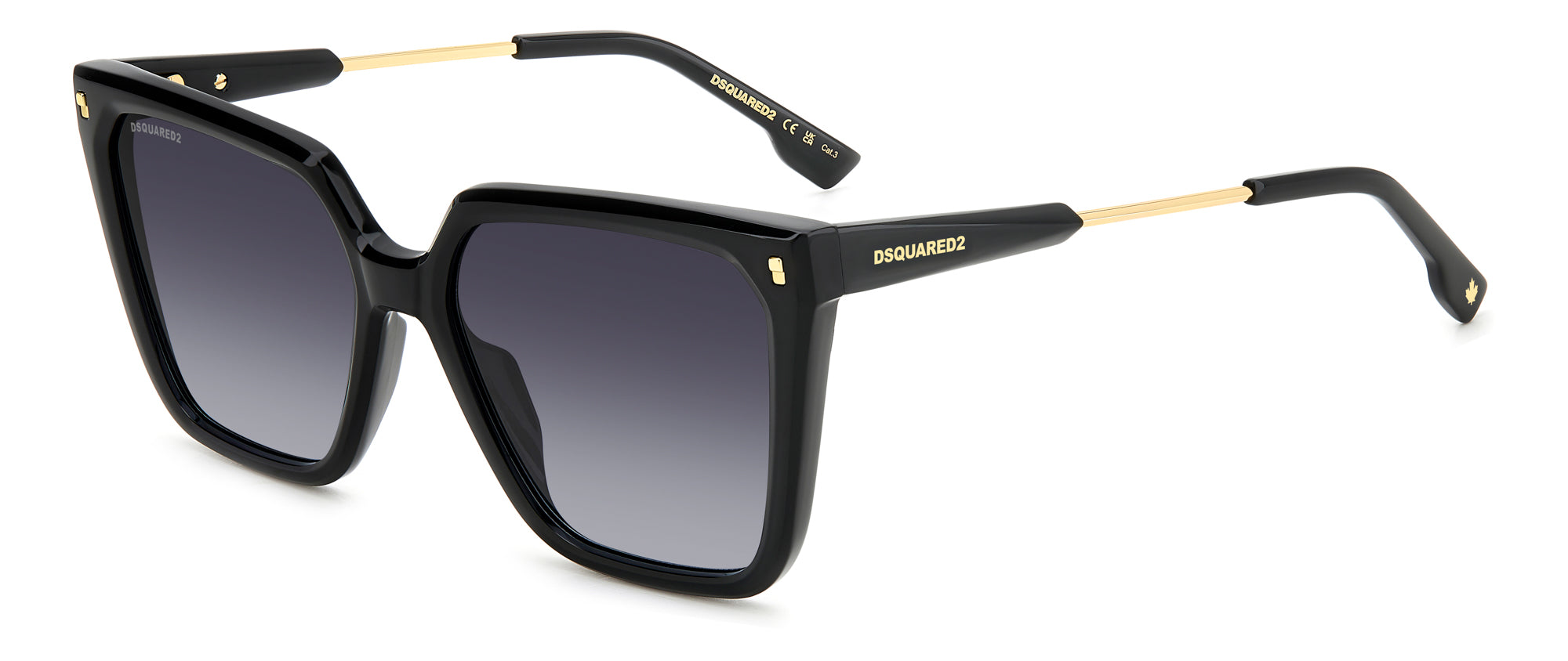 DSQUARED2 D2 0135/S Sunglasses - Polarized UV Protection Aviator Style for Men & Women - Perfect for Driving, Outdoor Sports & Fashion Accessories