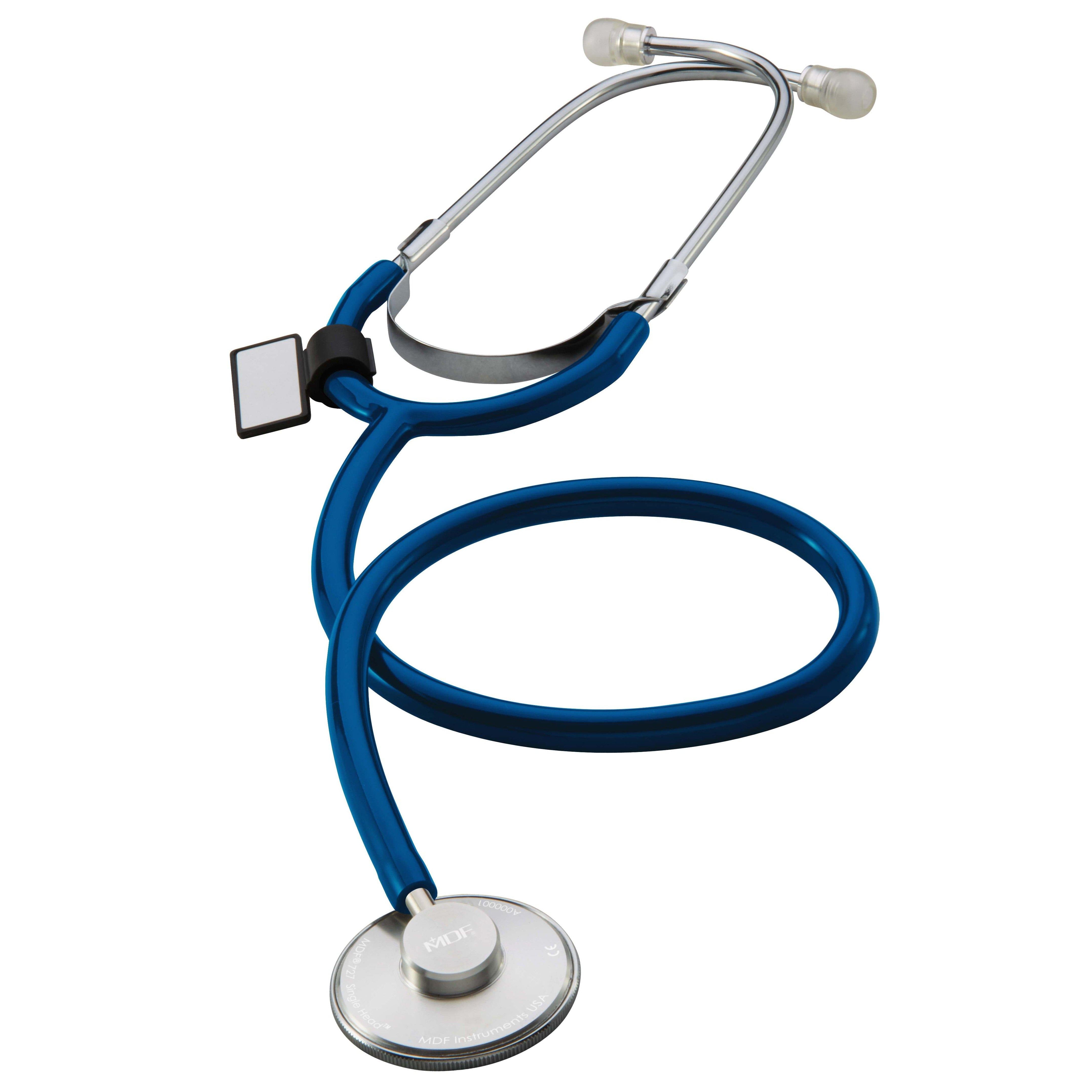 Premium Single Head Stethoscope - Royal Blue | Lightweight & High-Quality for Medical Professionals, Students, Nurses | Ideal for Clinical Use, Hospital Rounds & Home Health Checks