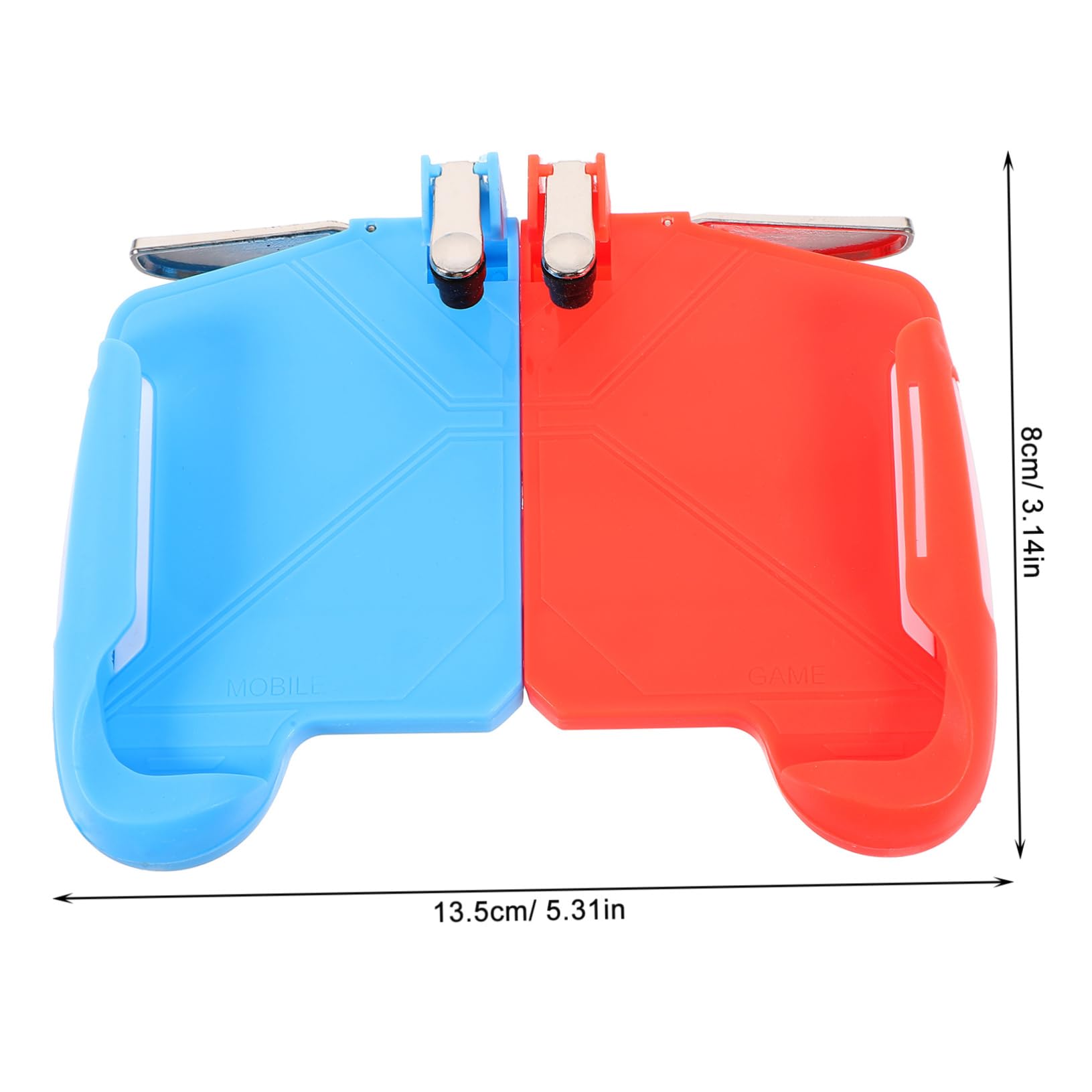 Adjustable Mobile Game Trigger for Shooter Games - Ergonomic Joystick Grips for PUBG, Fortnite & Call of Duty Mobile - Perfect for FPS Gaming on Smartphones