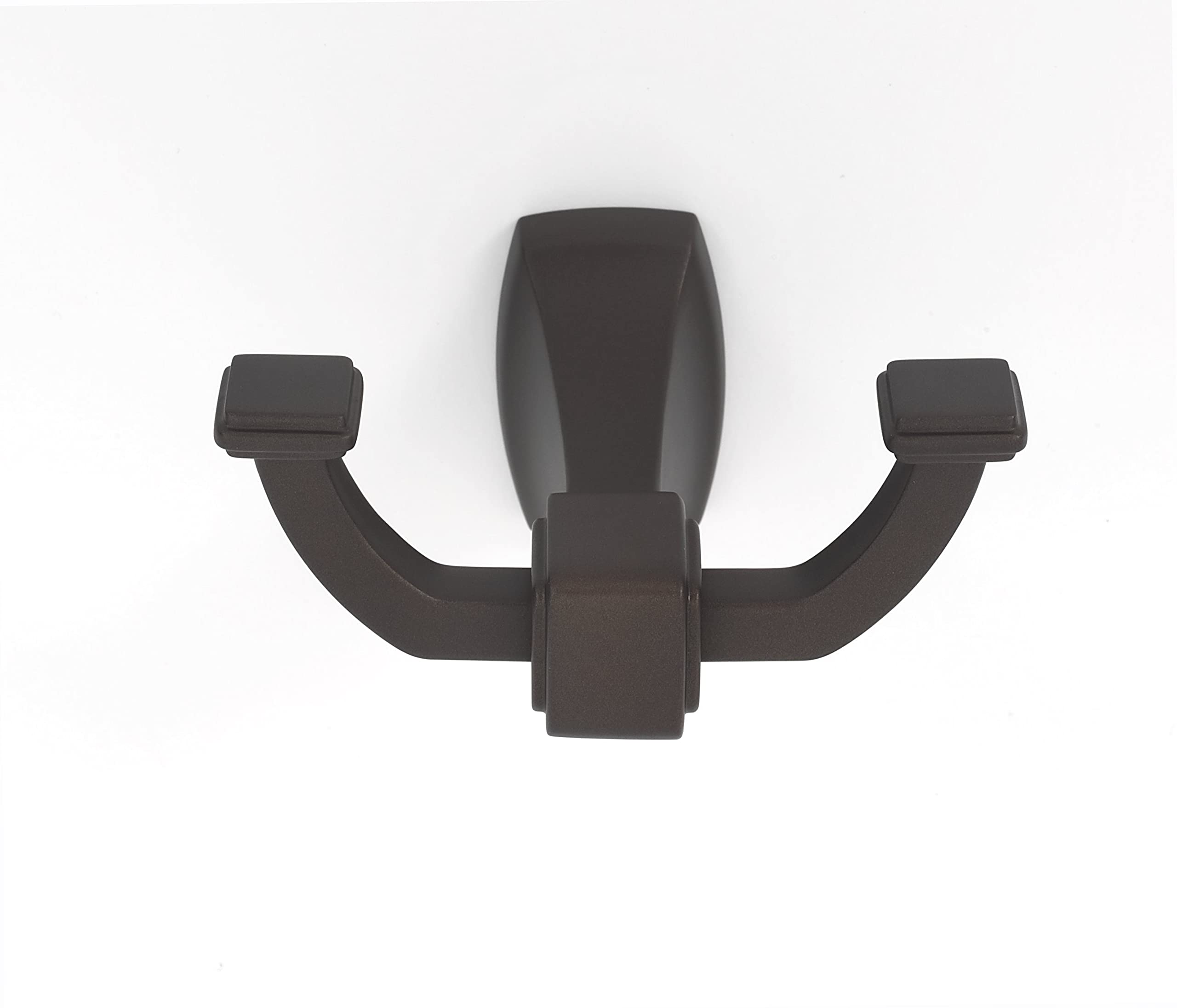 Wall Mounted Double Robe Hook in Chocolate Bronze Finish - Perfect for Bathroom, Bedroom, and Entryway Organization