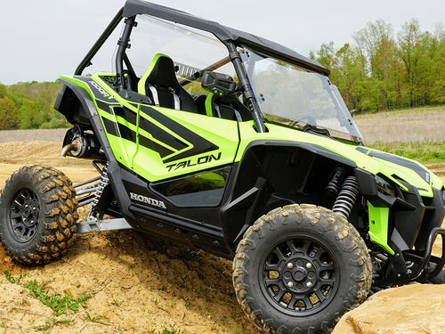 Honda Talon 1000X/1000R Lower Door Inserts - 55 2800 SPIKE Dark Tinted Side Panels for Off-Road Protection | Perfect for Dune Bashing, Trail Riding & UTV Adventures