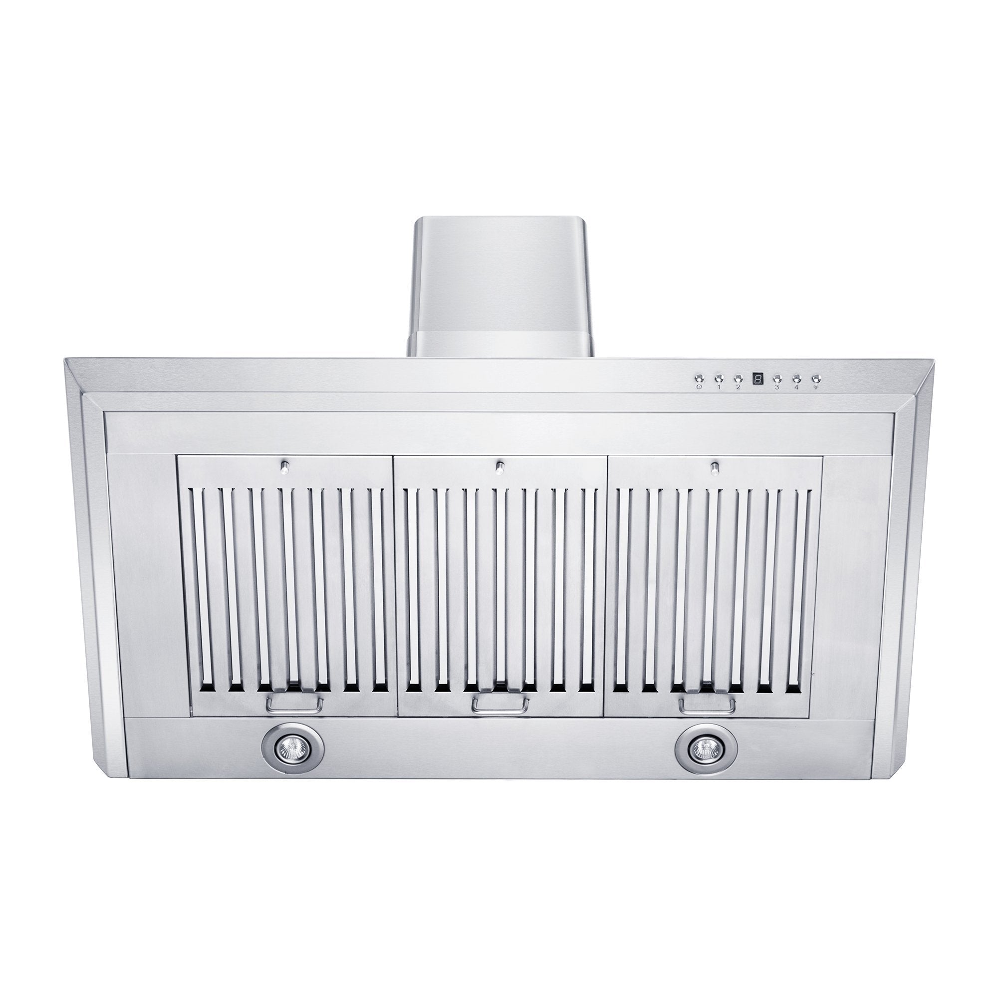 ZLINE 36 Inch Stainless Steel Convertible Wall Mount Range Hood - Professional Kitchen Ventilation for Gas & Electric Stoves, KF36 Model (Ideal for Home Chefs & Open Kitchen Designs)