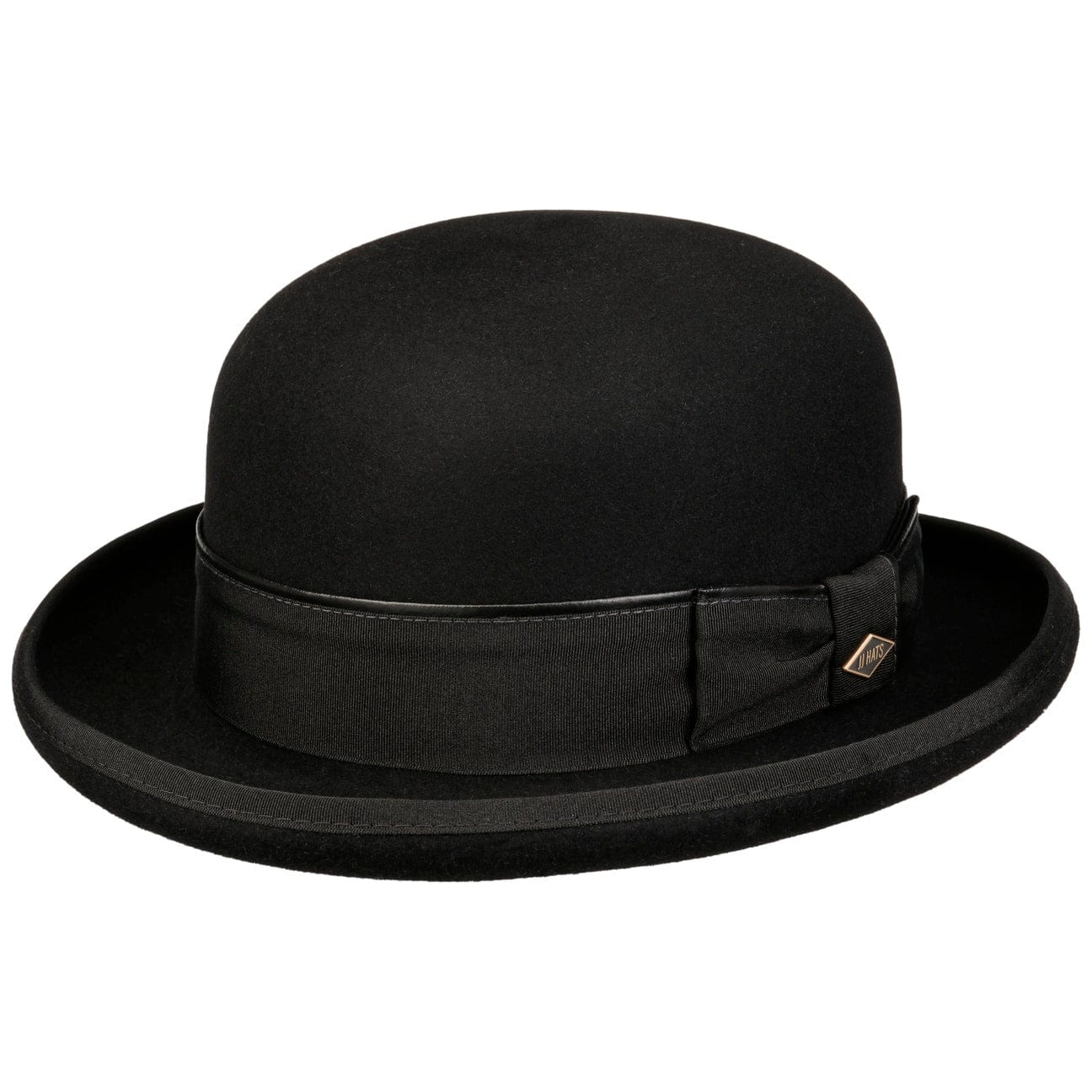 Premium JJ Hats Bowler Fur Felt Hat for Men & Women - Classic Vintage Style Fedora for Formal Events, Weddings & Daily Fashion