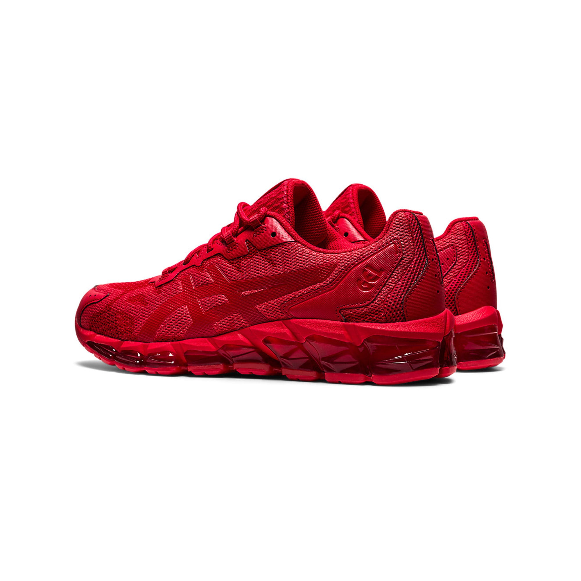 ASICS Gel Quantum 360 6 Running Shoes for Men - Monochrome Classic Red | Cushioned Comfort for Long Distance Running & Gym Workouts