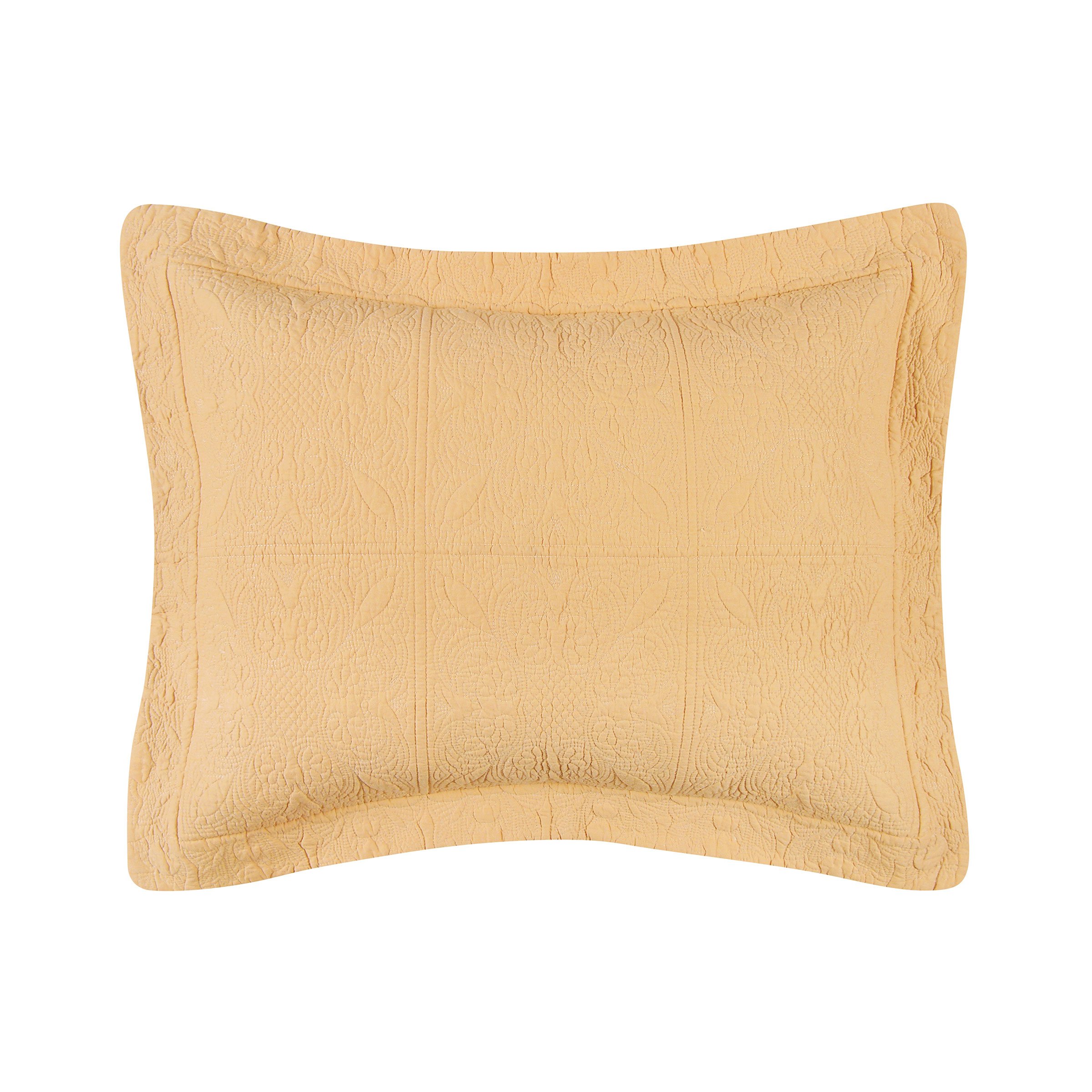 C&F Home Apothecary Yellow Quilt Sham 21