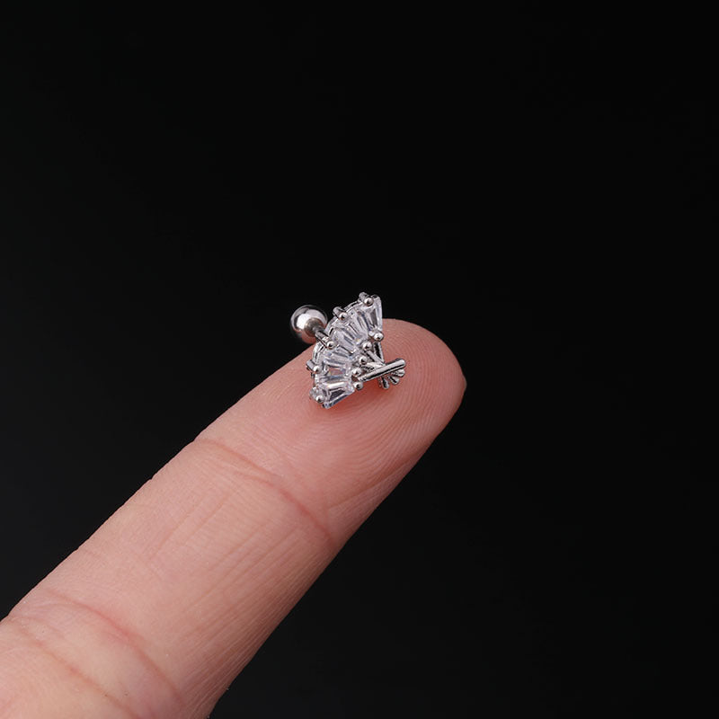 20G Rose Gold Insect Cartilage Stud Earrings for Helix, Daith, Tragus - Hypoallergenic Body Jewelry for Women | Perfect for Everyday Wear, Parties & Gifts