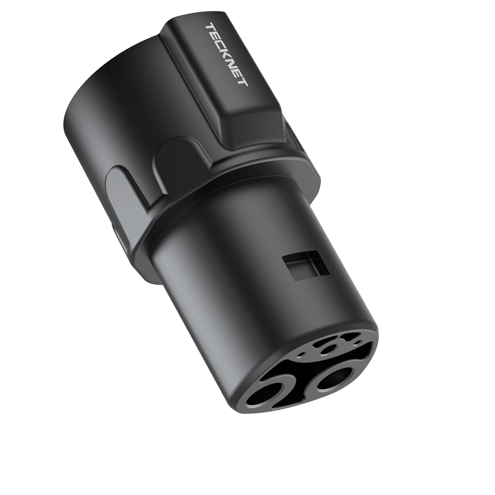 TECKNET J1772 to Tesla Charger Adapter - 80A 240V Fast Charging Compatible with Tesla Model 3/Y/X/S - SAE J1772 EV Charging Converter - Plug & Play for Home, Travel & Public Charging Stations