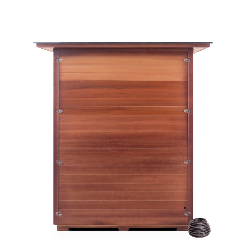 Enlighten Sauna Sierra 2-Person Full Spectrum Infrared Sauna for Indoor & Outdoor Use - Perfect for Home Relaxation, Detox & Muscle Recovery