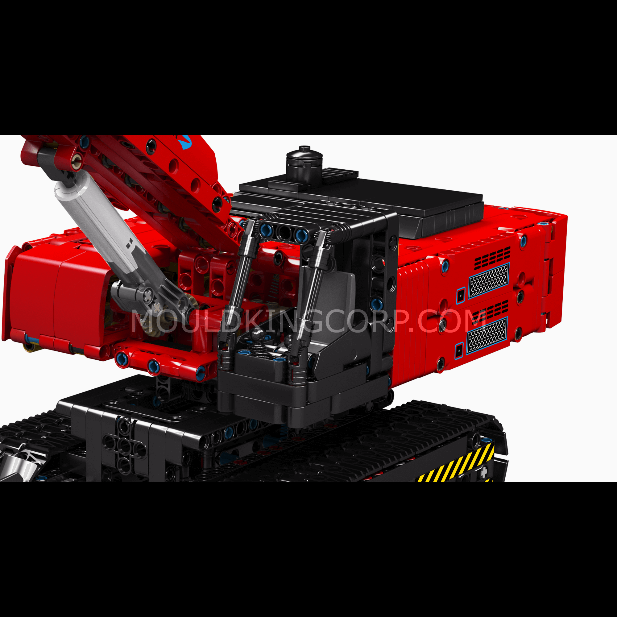 Mould King 15061/15062 Remote Control Excavator Building Blocks Set - STEM Educational Toy for Kids & Adults, Construction Engineering Model Kit for Indoor & Outdoor Play