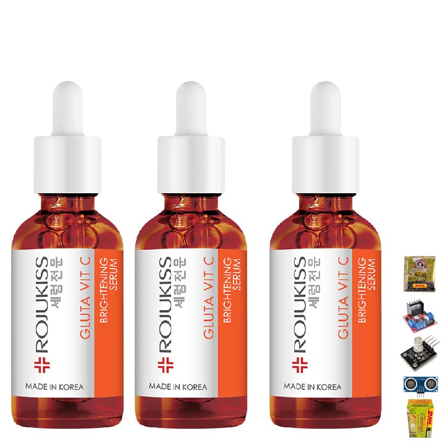 ROJUKISS Gluta Vit C Serum - 30ml Korean Beauty for Smooth Skin - Daily Skincare Routine