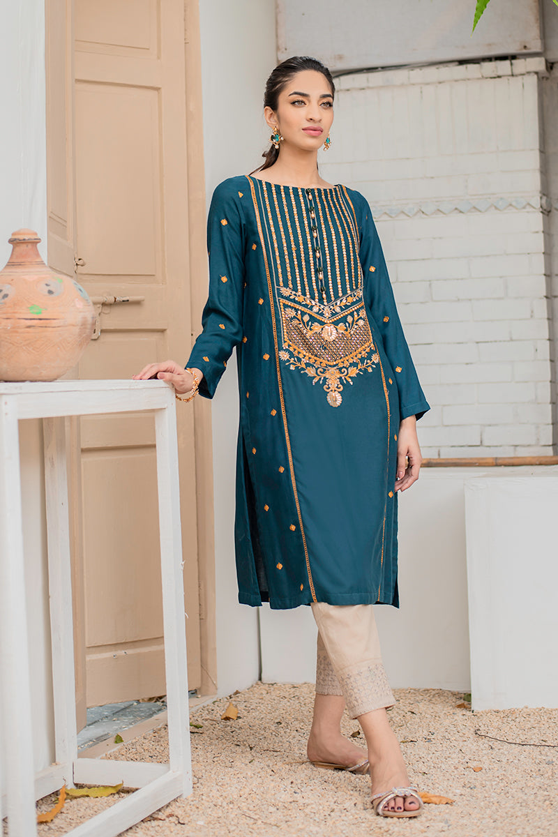 LUSH GARNET Embroidered Women's Blouse - Elegant Floral Design Casual & Office Wear for Spring Summer Fashion