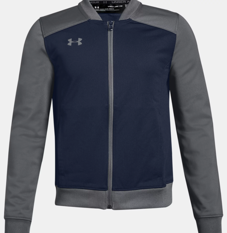 UA Youth Challenger II Track Jacket - Lightweight Running Jacket for Boys & Girls - Perfect for School Sports & Outdoor Activities