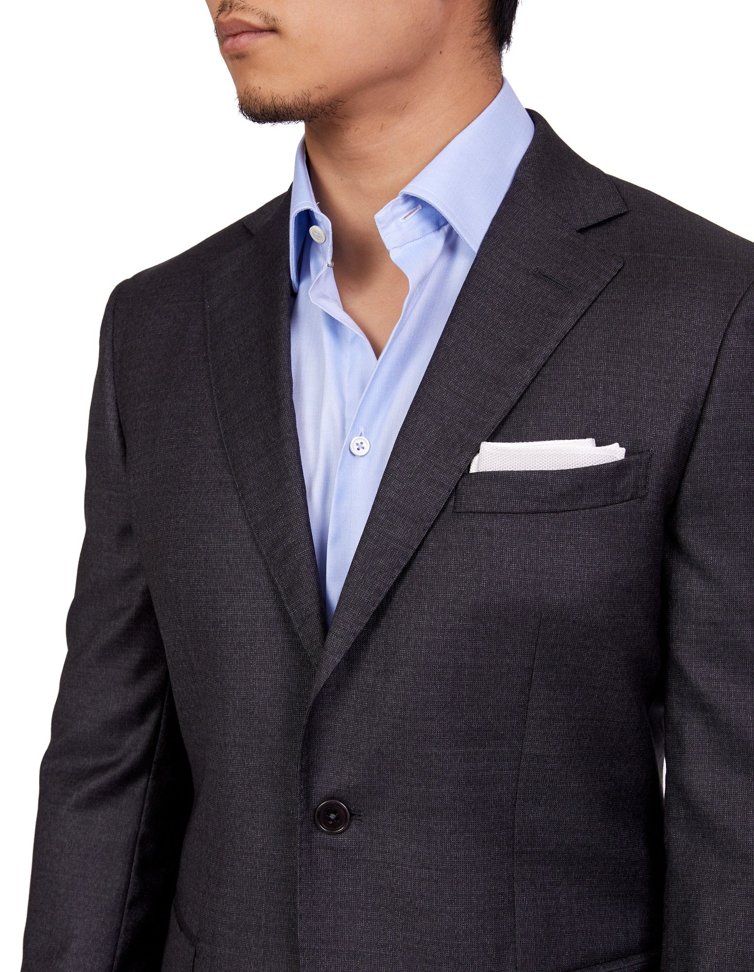 Henry Sartorial Chilton Wool Suit - Charcoal Gray Men's Business Professional Attire | Perfect for Office Meetings, Weddings & Formal Events