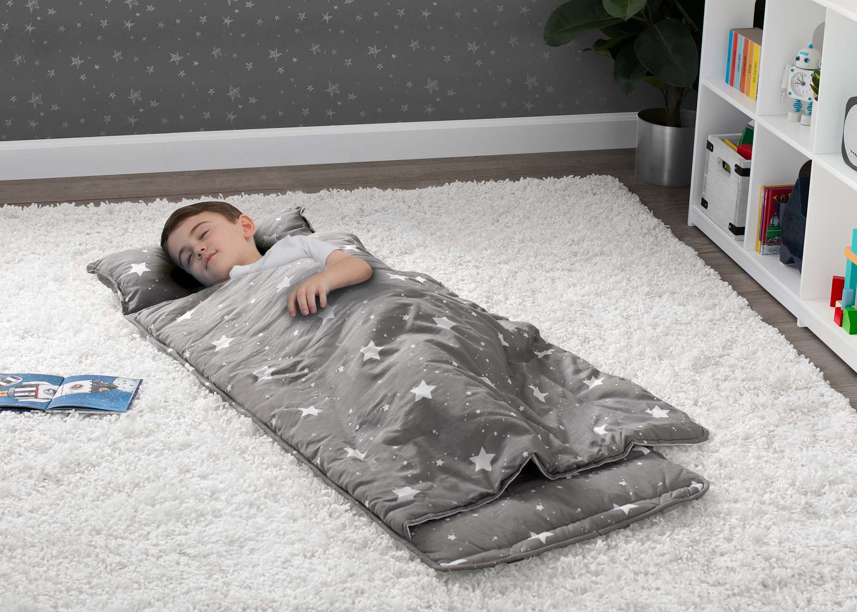 Personalized Nap Mat with Pillow & Blanket for Toddlers & Kids - Soft Portable Sleeping Mat for Daycare, Preschool & Travel