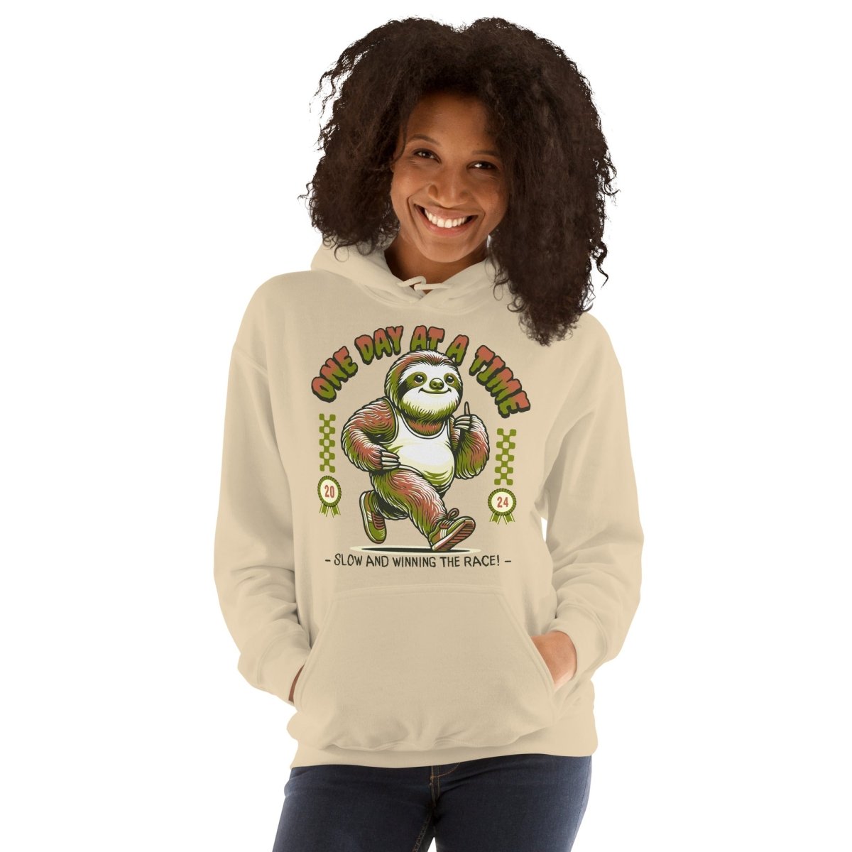 Slow and Winning: Premium Unisex Hoodie for Men & Women - Comfortable Casual Wear for Everyday, Gym, and Outdoor Activities