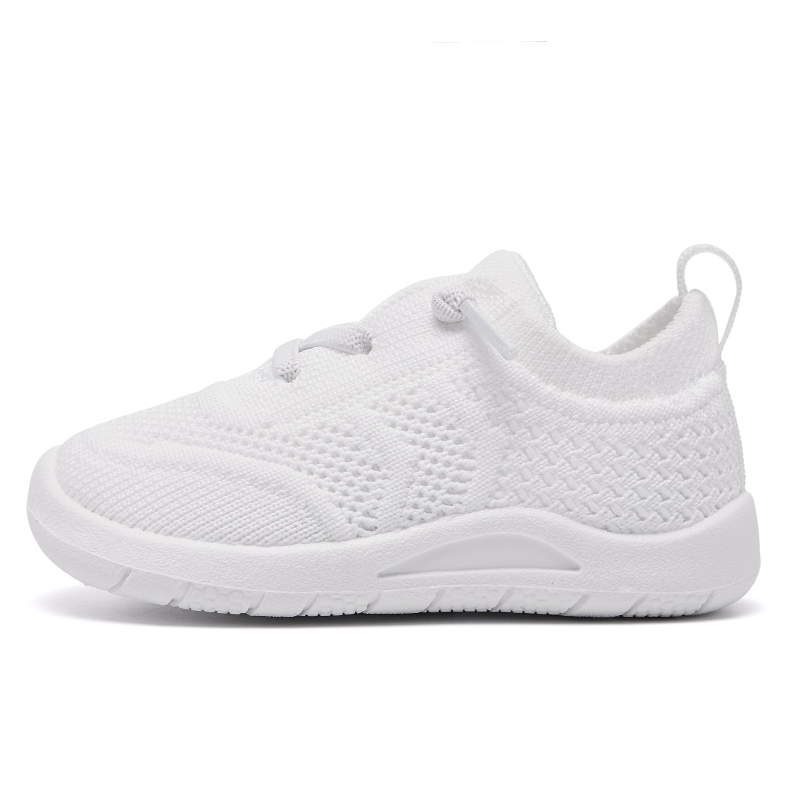 MORENDL Toddler Walking Shoes - Barefoot Sneakers for Baby & Infant with Non-Slip Sole | Lightweight & Breathable | Outdoor & Indoor Play, Tennis, Park, School (Sizes 0-24 Months)