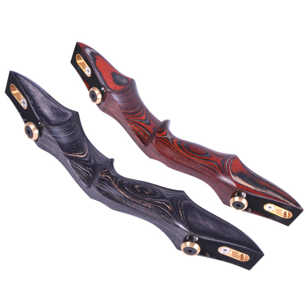 15 Inch Wooden ILF Bow Riser - Right Handed Takedown Recurve Bow Handle for Archery | Perfect for Target Practice, Hunting & Outdoor Sports