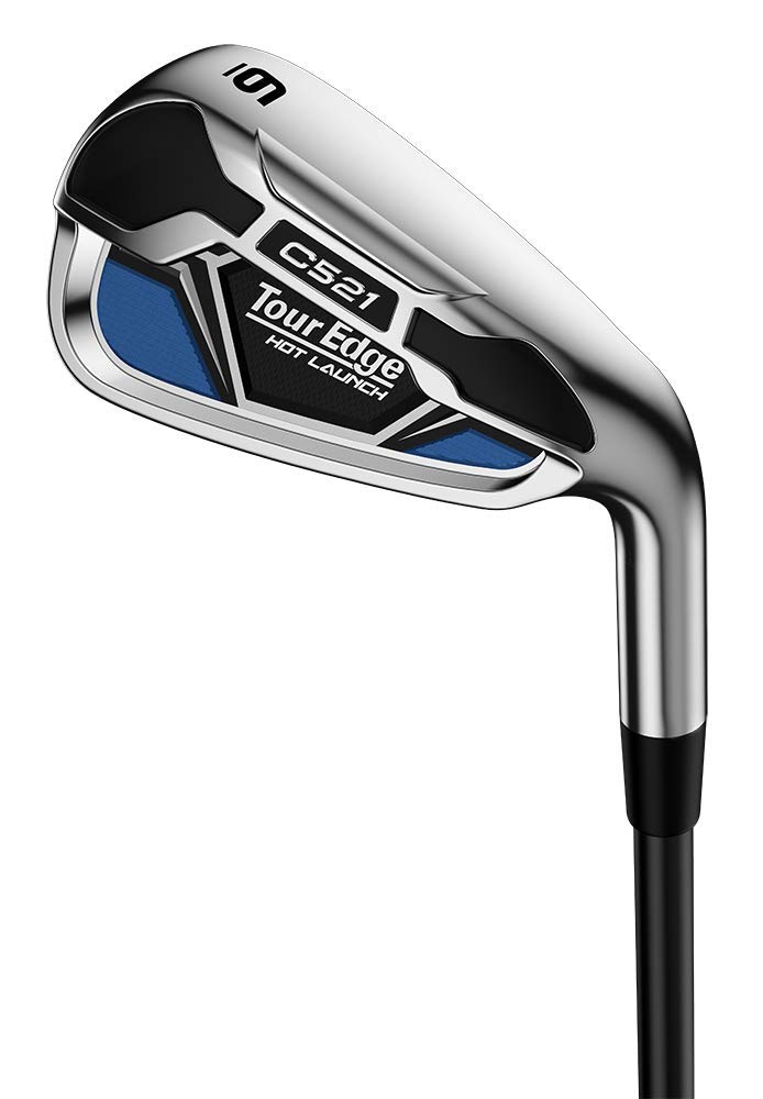 Tour Edge Hot Launch C521 Iron Set - Premium Golf Clubs for Men & Women | High-Performance Irons for Distance & Accuracy | Perfect for Beginners & Intermediate Players on the Course