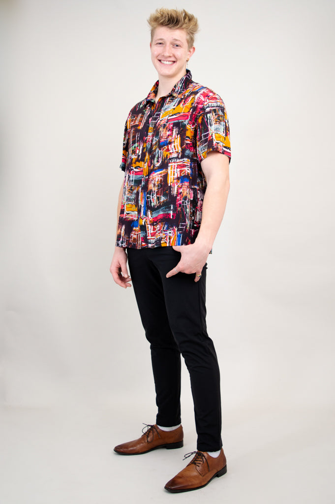 Basquiat Dinosaur T-Shirt - Vintage Art Graphic Tee for Men & Women - Perfect for Casual Wear, Street Style & Jean Basquiat Fans